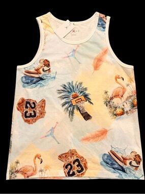 Nike Air Jordan Flight Essentials Jersey Tank Top Men Size Large NWT